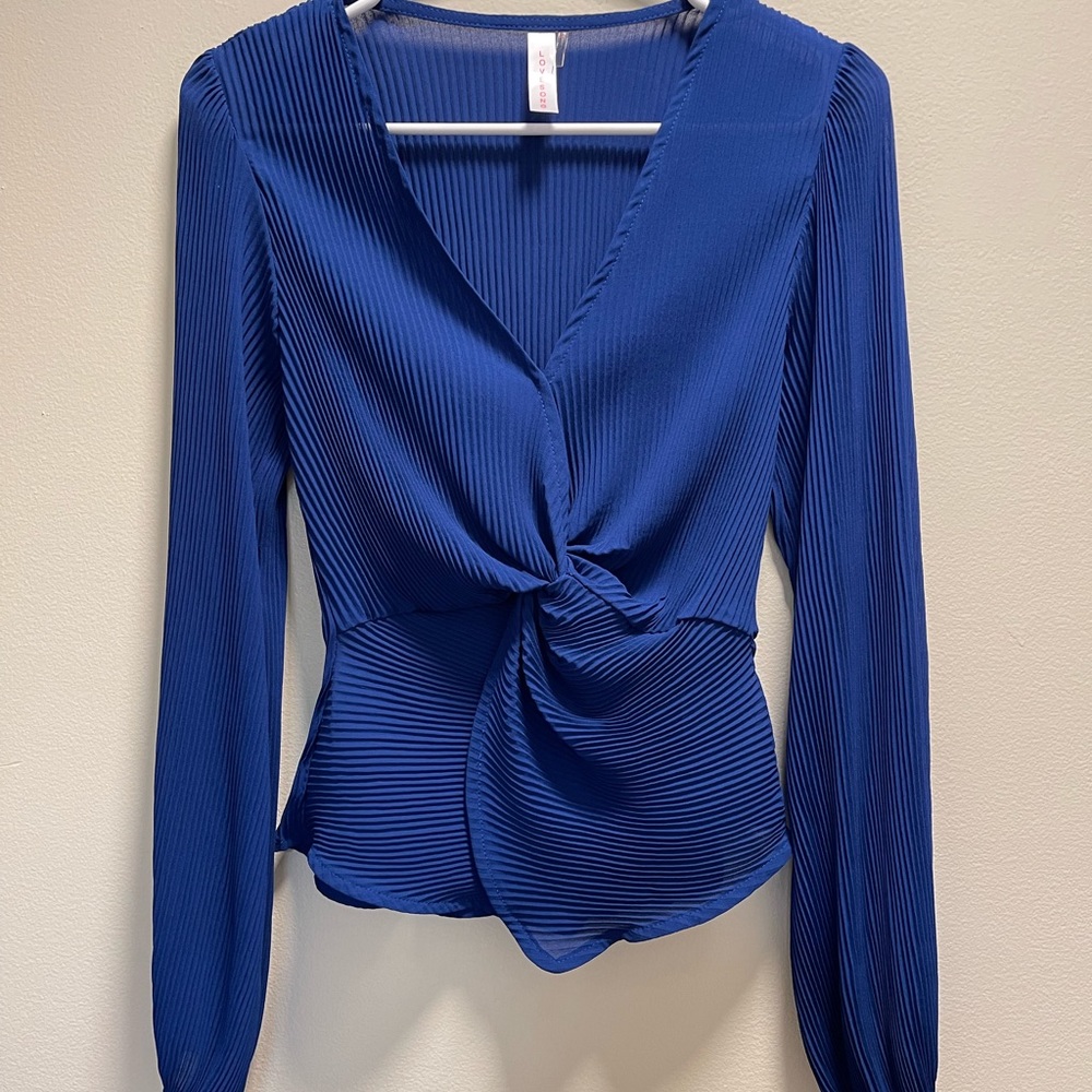 Lovesong Navy Blue Blouse